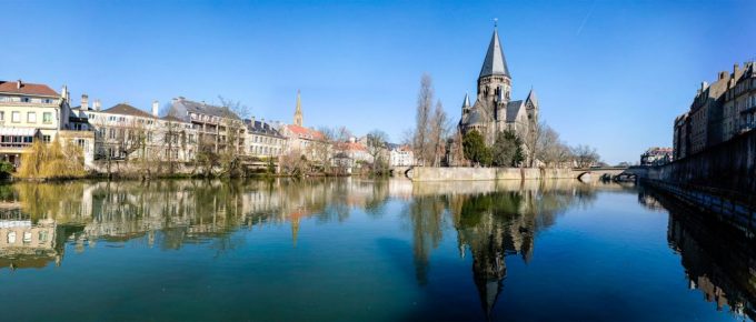 La Moselle - Parcours Vaux - Wadrinau - Metz