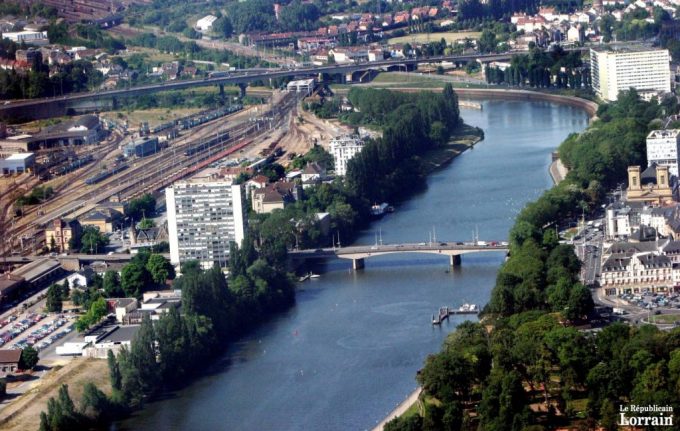 La Moselle - Parcours Thionville - Yutz et environs