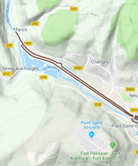 Le canal des Vosges – Secteur Messein – Neuves Maisons