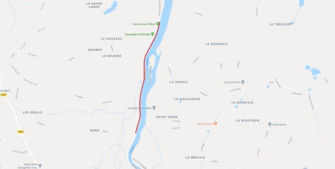 Canal de Nantes à Brest - Parcours St-Vincent sur Oust