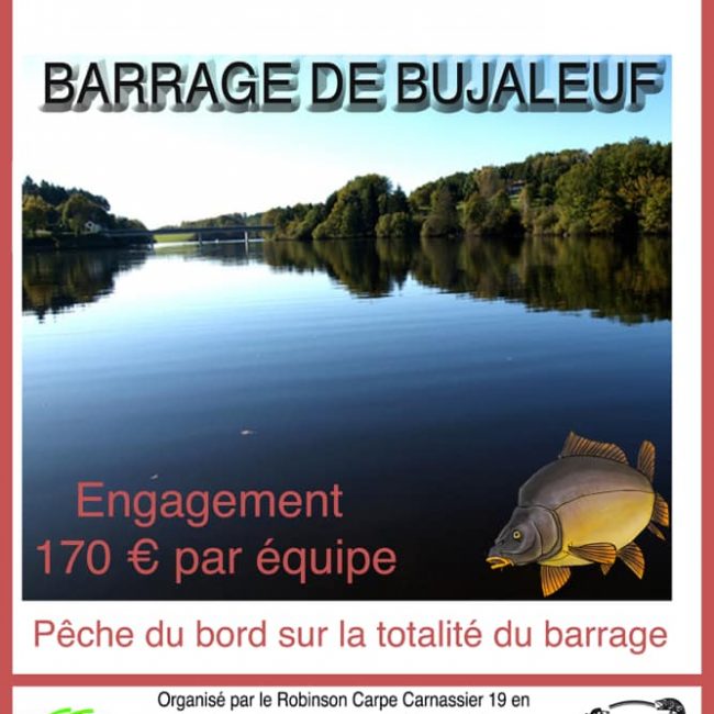 Enduro carpe -Barrage de Bujaleuf