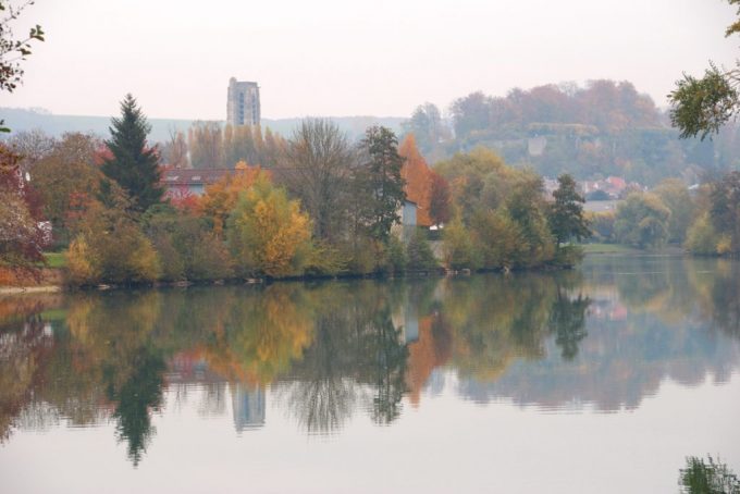 La rivière Marne - Chateau-Thierry