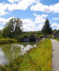 Canal du Rhône au Rhin – Secteur Confluence Doubs à Écluse 31 de Pompierre