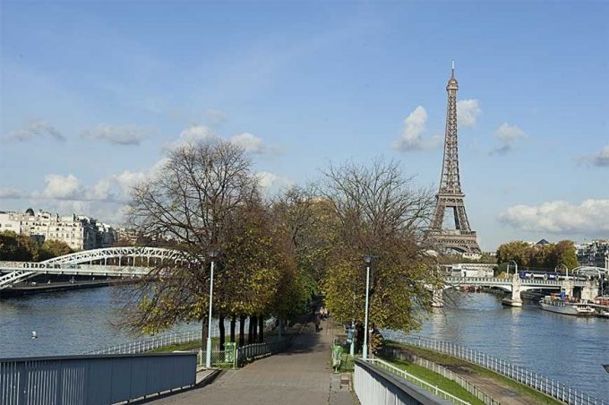La Seine - Parcours Paris Île aux Cygnes